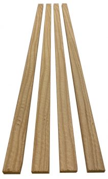 Bracewood Bars German Spruce, thermo-treated, 1 set = 4 pcs. 600x8x20mm